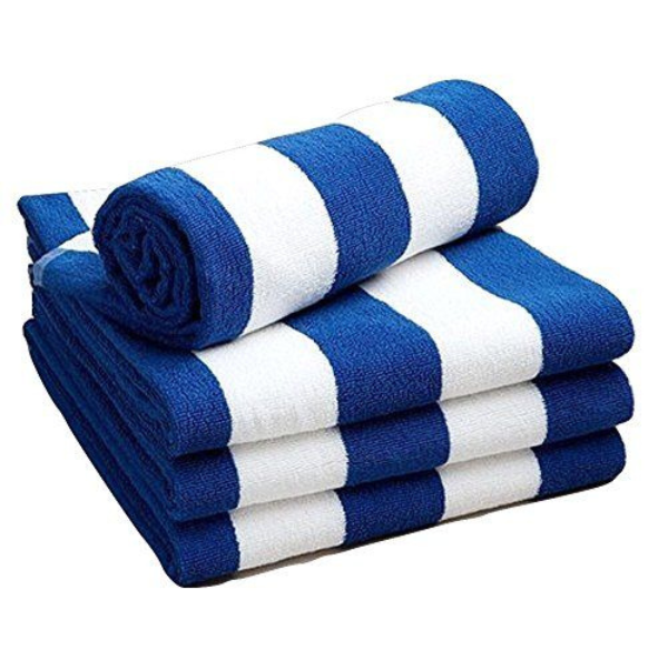 Blue Stripped Towels