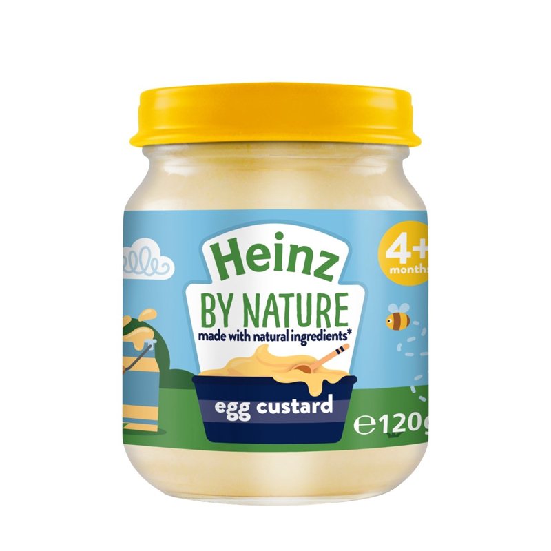 Heinz Baby Food - Egg Custard 6 x 120g